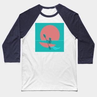 Paddling in the Sun Baseball T-Shirt